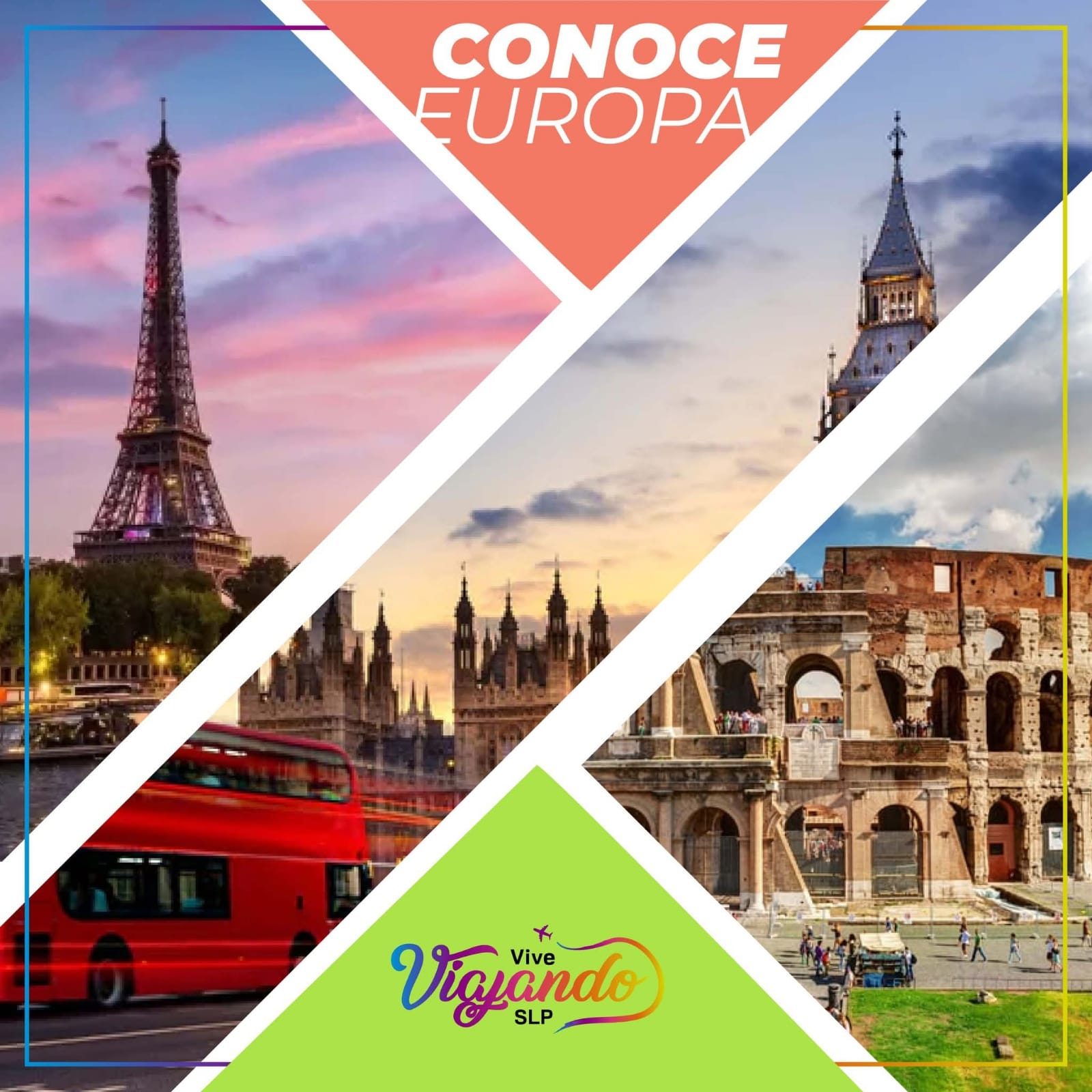 Europa: París, Londres y Roma